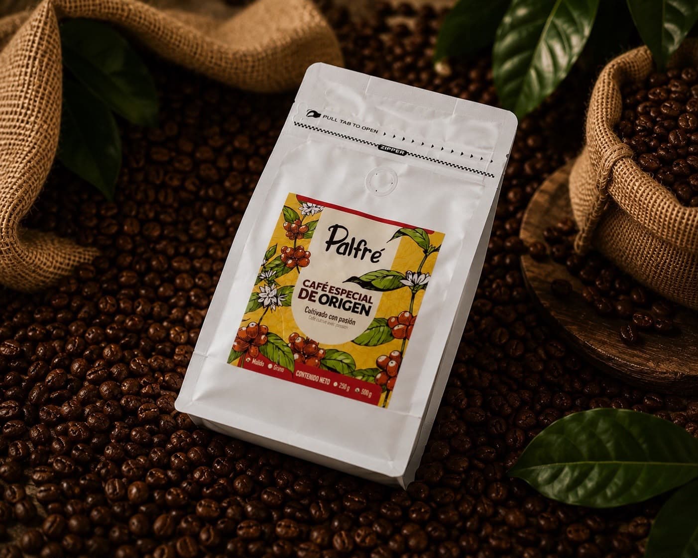 Café tostado y molido 250g miniature 2