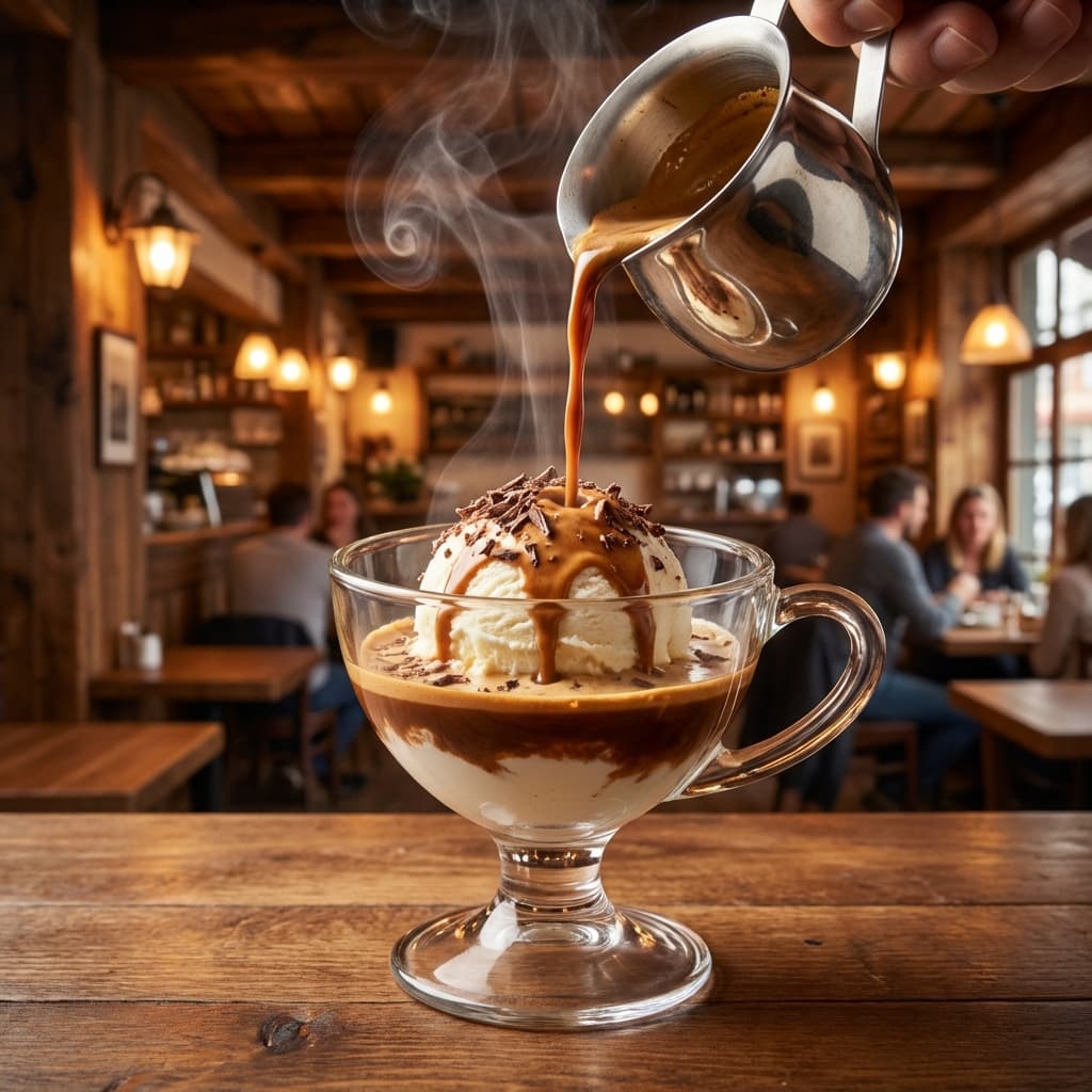 Recette de l'Affogato parfait avec Café Palfré